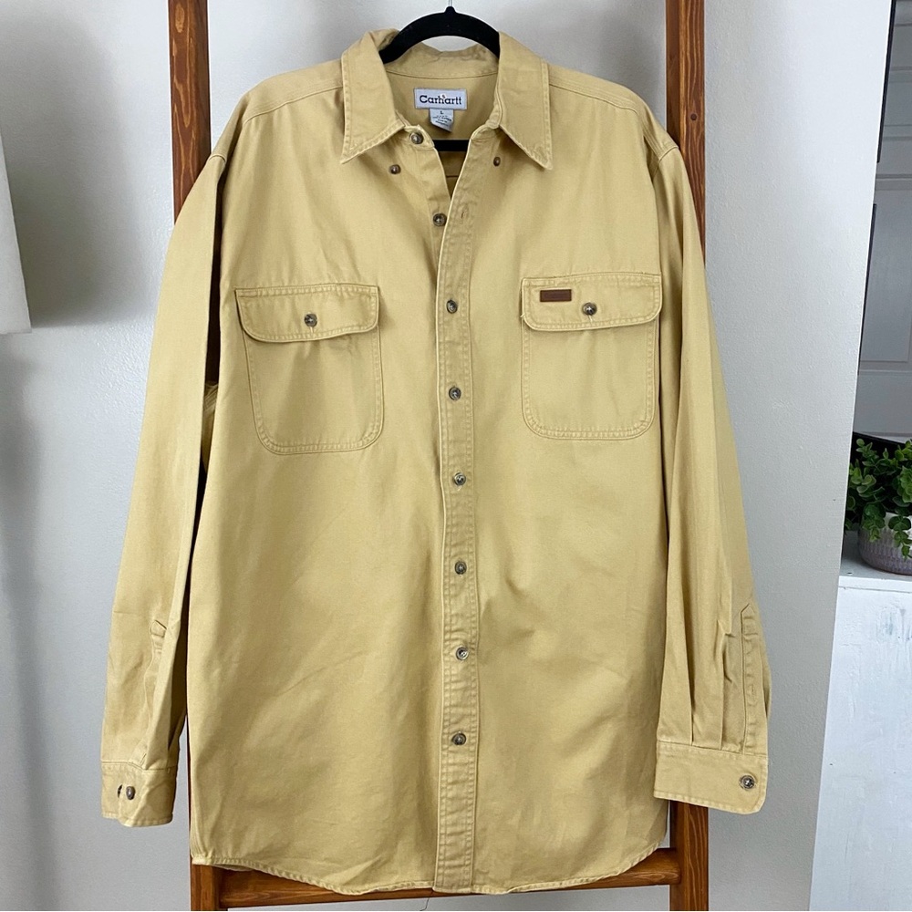 Carhartt / Khaki Work Shirt